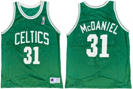 Xavier McDaniel Boston Celtics Green