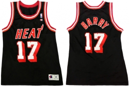 Brent Barry Miami Heat Black