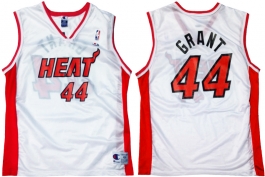 Brian Grant Miami Heat White Home Vest