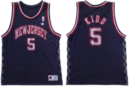 Jason Kidd NJ Nets Navy New