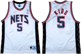 Jason Kidd NJ Nets White New