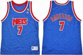 Kenny Anderson NJ Nets Blue