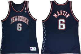 Kenyon Martin NJ Nets Navy New