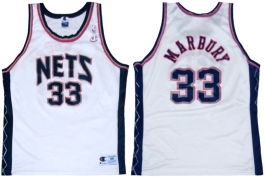 Stephon Marbury NJ Nets White