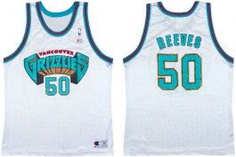 Bryant Reeves Vancouver Grizzlies White