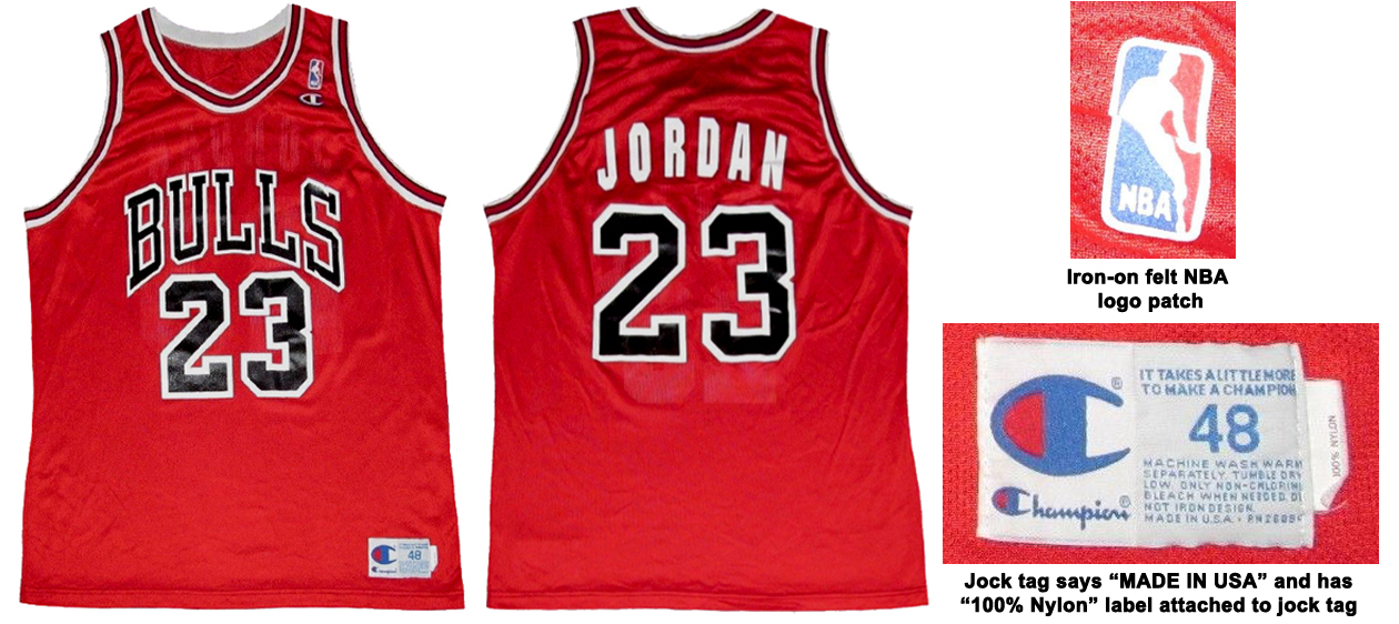 Champion Replica Jerseys - Michael Jordan Chicago Bulls - Champion ...