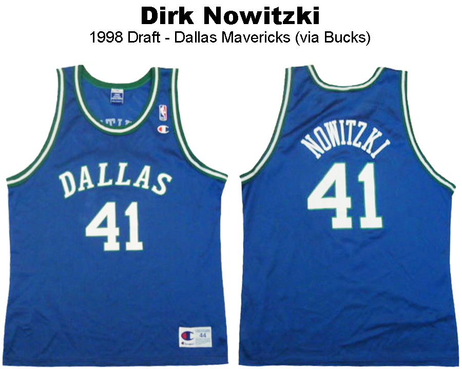 Dirk Nowitzki Dallas Mavericks Blue