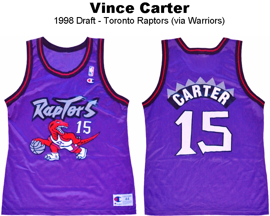 Vince Carter Toronto Raptors Purple
