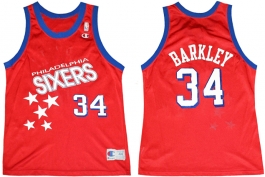 Charles Barkley Philadelphia Sixers Falling Stars 34