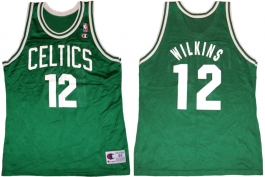 Dominique Wilkins Boston Celtics Green