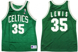 Reggie Lewis Boston Celtics Green