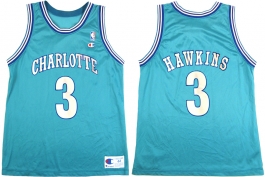 Hersey Hawkins Charlotte Hornets Blue 3