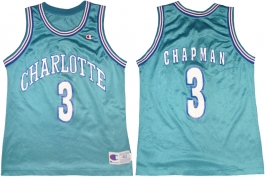 Rex Chapman Charlotte Hornets Blue alternate front