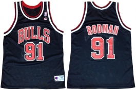 Dennis Rodman Bulls Black