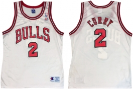 Eddie Curry Chicago Bulls White