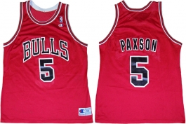 John Paxson Chicago Bulls Red