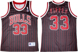 Scottie Pippen Chicago Bulls Alternate Pin Stripe European