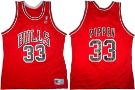 Scottie Pippen Chicaog Bulls Red