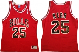 Steve Kerr Chicago Bulls Red