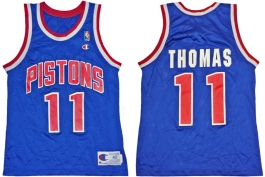 Isiah Thomas Detroit Pistons Blue