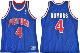 Joe Dumars Detroit Pistons Blue