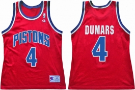 Joe Dumars Detroit Pistons Red