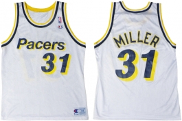 Reggie Miller Indiana Pacers White