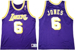 Eddie Jones LA Lakers Purple 6
