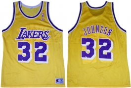 Magic Johnson LA Lakers Gold Alternate Font