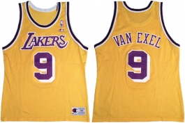 Nick Van Exel LA Lakers Gold