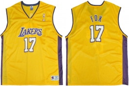 Rick Fox LA Lakers Gold Vest