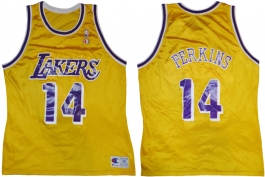 Sam Perkins LA Lakers Gold