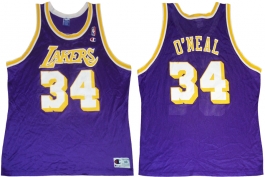 Shaquille O'Neal LA Lakers Purple