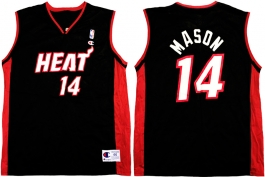 Anthony Mason Miami Heat Black Vest