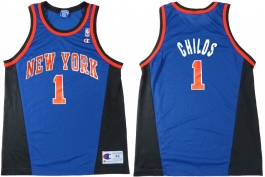 Chris Childs New York Knicks Blue Alternate