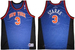 John Starks New York Knicks Blue New