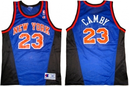 Marcus Camby New York Knicks Blue New