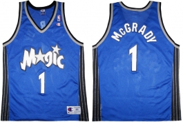 Tracy McGrady Orlando Magic Blue Vneck