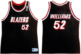 Buck Williams Portland Trailblazers Road Champion NBA Jersey (1991-1992)