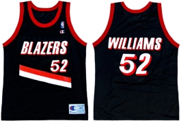 Buck Williams Portland Trailblazers Road Champion NBA Jersey (1992-1993)