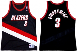 Damon Stoudamire Portland Trailblazers Road Champion NBA Jersey (1998-1999)