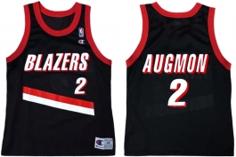 Stacey Augmon Portland Trailblazers Road Champion NBA Jersey (1996-1997)