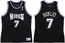 Bobby Hurley Sacramento Kings Black