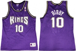 Mike Bibby Sacramento Kings Purple
