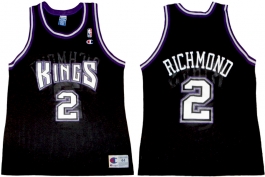 Mitch Richmond Sacramento Kings Black