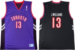 Jerome Williams Toronto Raptors Road Champion NBA Jersey Vest (2000-2001)