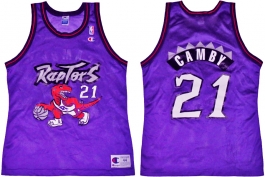 Marcus Camby Toronto Raptors Road Champion NBA Jersey (1996-1997)