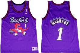 Tracy McGrady Toronto Raptors Road Champion NBA Jersey (1997-1998)