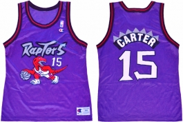 Vince Carter Toronto Raptors Road Champion NBA Jersey (1998-1999)