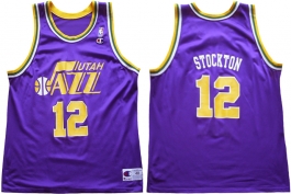 John Stockton Utah Jazz Purple